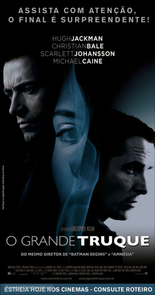 The Prestige - Brazilian Movie Poster