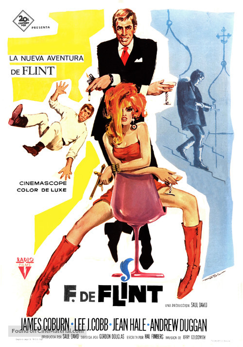 In Like Flint - Spanish Movie Poster