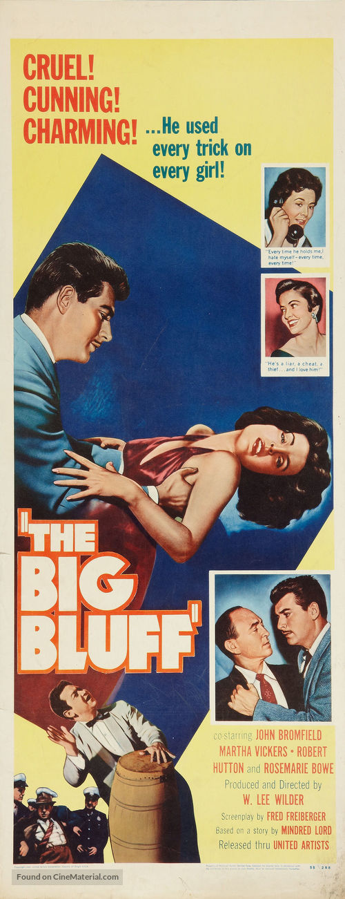 The Big Bluff - Movie Poster