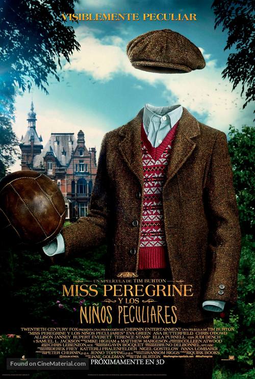 Miss Peregrine&#039;s Home for Peculiar Children - Mexican Movie Poster