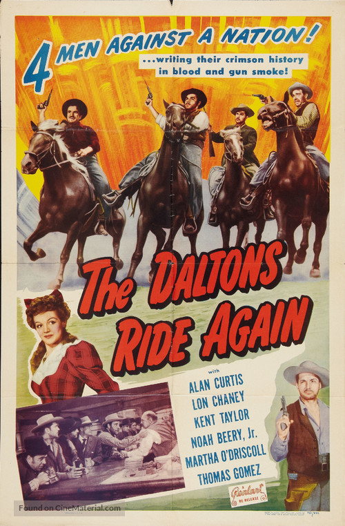 The Daltons Ride Again - Movie Poster