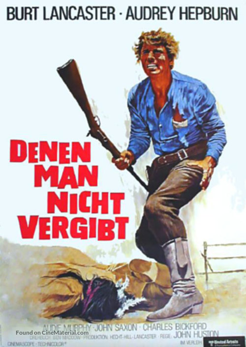 The Unforgiven - German Movie Poster