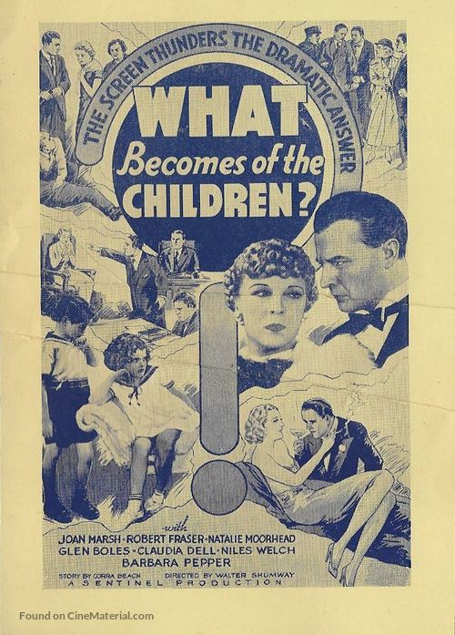 What Becomes of the Children? - Movie Poster
