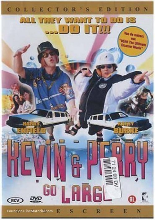 Kevin &amp; Perry Go Large - Dutch DVD movie cover