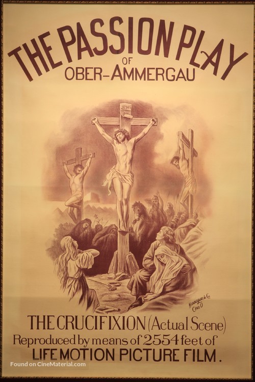 The Passion Play of Oberammergau - Movie Poster