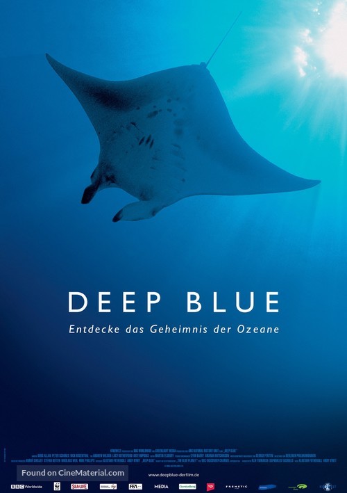 Deep Blue - German Movie Poster