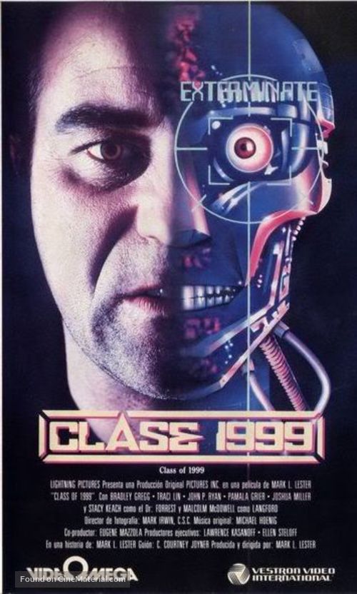 Class of 1999 II: The Substitute - Argentinian Movie Cover