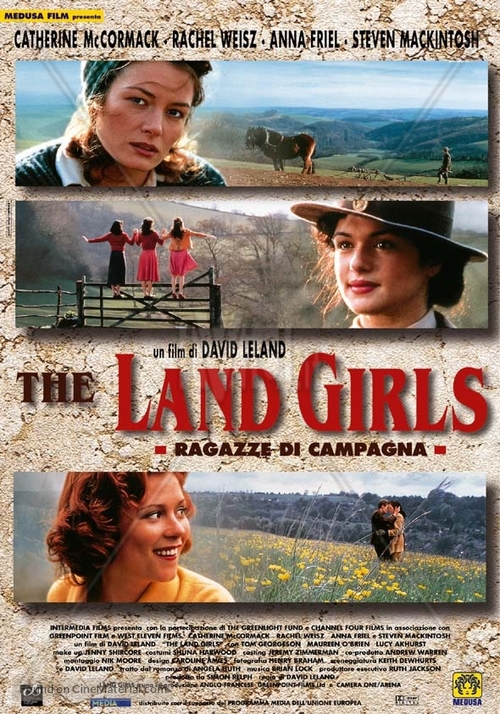 The Land Girls - Italian Movie Poster