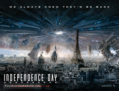 Independence Day: Resurgence - Malaysian Movie Poster