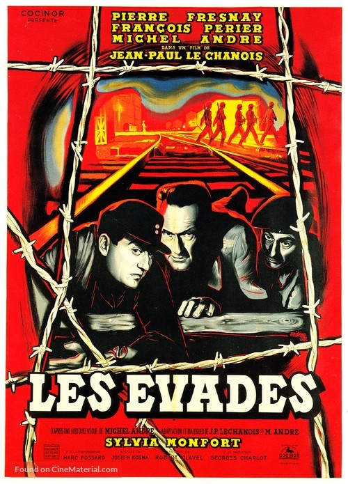 Les &eacute;vad&eacute;s - French Movie Poster