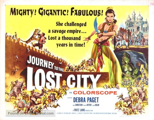 Journey to the Lost City - Movie Poster