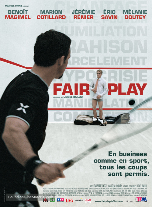 Fair Play - French Movie Poster