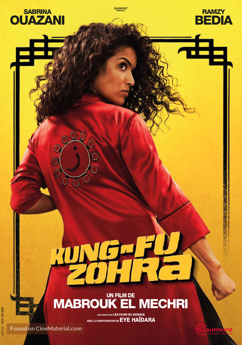 Kung Fu Zohra - French DVD movie cover