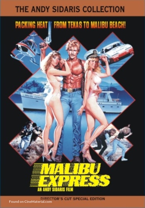 Malibu Express - DVD movie cover