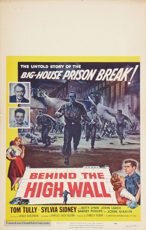 Behind the High Wall - Movie Poster
