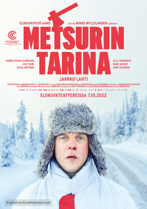 Metsurin tarina - Finnish Movie Poster