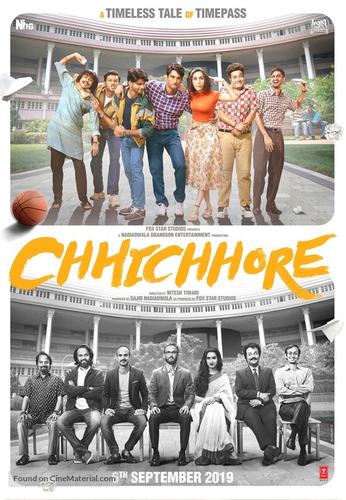 Chhichhore - Indian Movie Poster