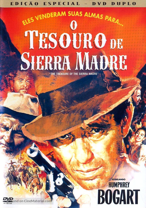 The Treasure of the Sierra Madre - Brazilian DVD movie cover