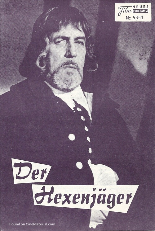 Witchfinder General - German poster