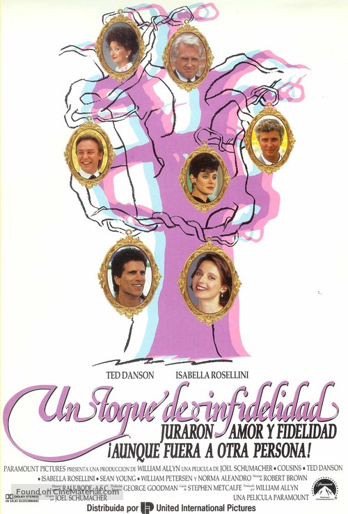 Cousins - Spanish Movie Poster