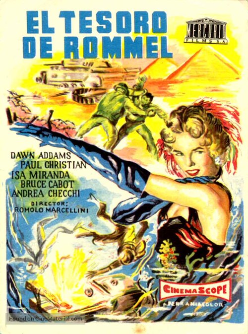 Il tesoro di Rommel - Spanish Movie Poster