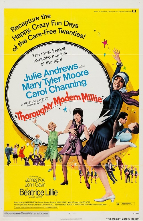 Thoroughly Modern Millie - Re-release movie poster