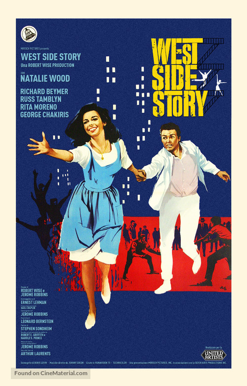 West Side Story - Italian Movie Poster