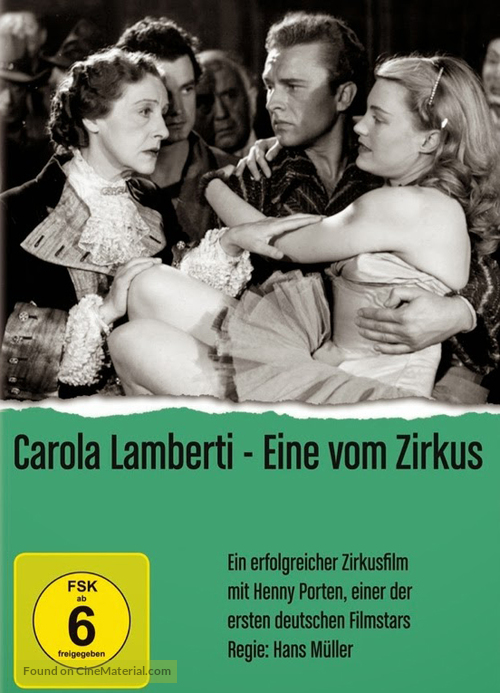 Carola Lamberti - Eine vom Zirkus - German Movie Cover