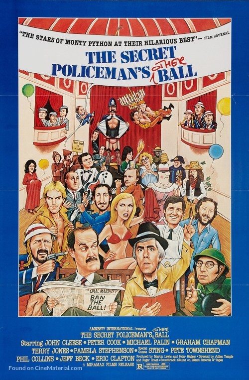 The Secret Policeman&#039;s Other Ball - Movie Poster