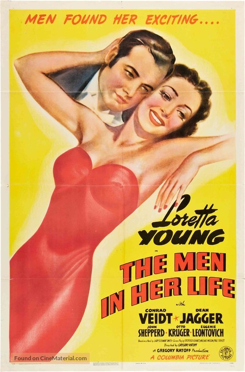 The Men in Her Life - Movie Poster