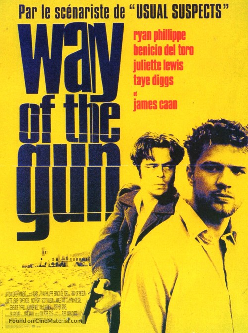 The Way Of The Gun - French Movie Poster