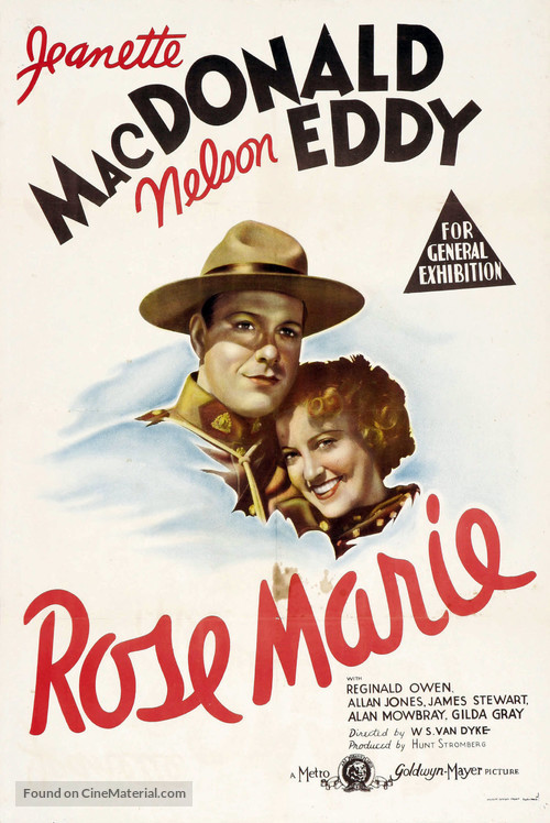 Rose-Marie - Australian Movie Poster