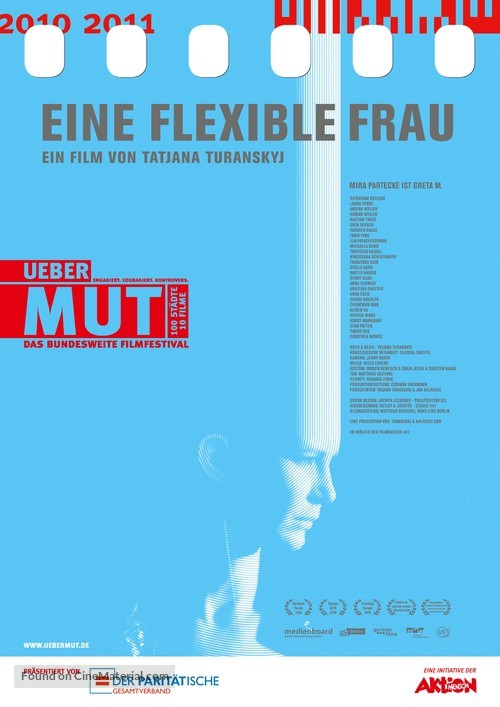 Eine flexible Frau - German Movie Poster