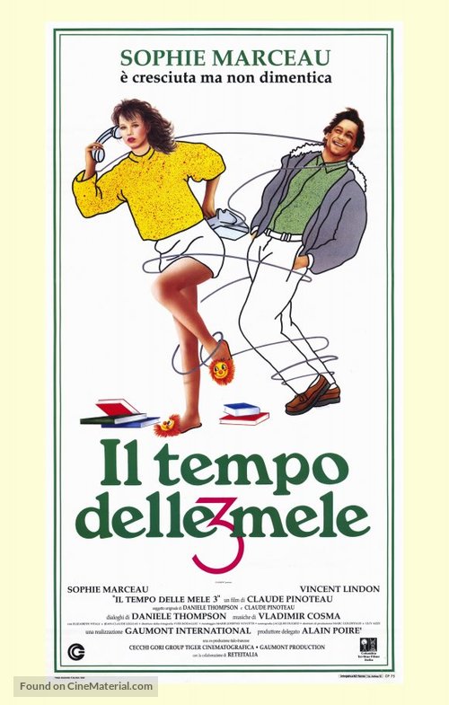 L&#039;&eacute;tudiante - Italian Movie Poster