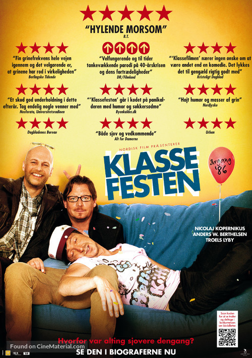 Klassefesten - Danish Movie Poster