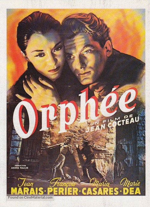 Orph&eacute;e - French Movie Poster