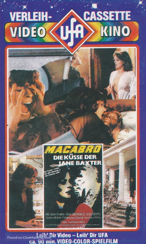 Macabro - German Movie Cover