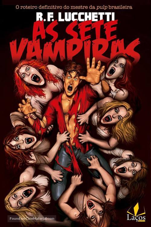 As Sete Vampiras - Brazilian Movie Poster