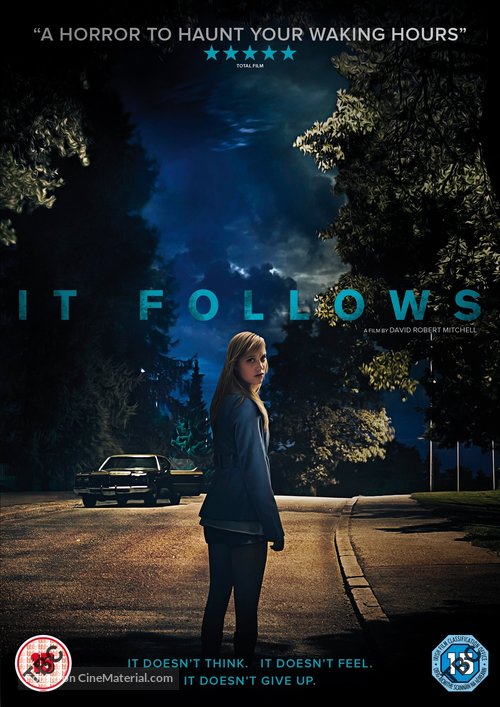 It Follows - British DVD movie cover