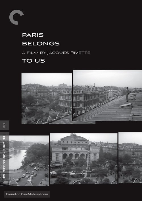 Paris nous appartient - DVD movie cover