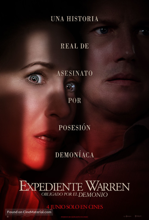 The Conjuring: The Devil Made Me Do It - Spanish Movie Poster