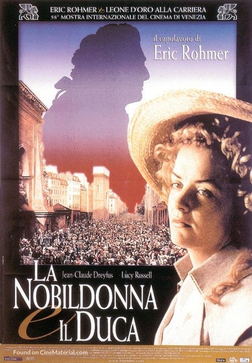 Anglaise et le duc, L&#039; - Italian Movie Poster