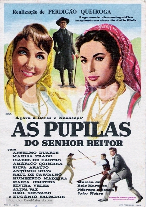 As Pupilas do Senhor Reitor - Portuguese Movie Poster