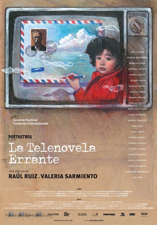 La novela errante - Chilean Movie Poster