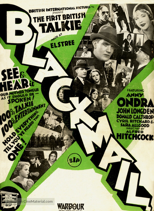 Blackmail - British poster