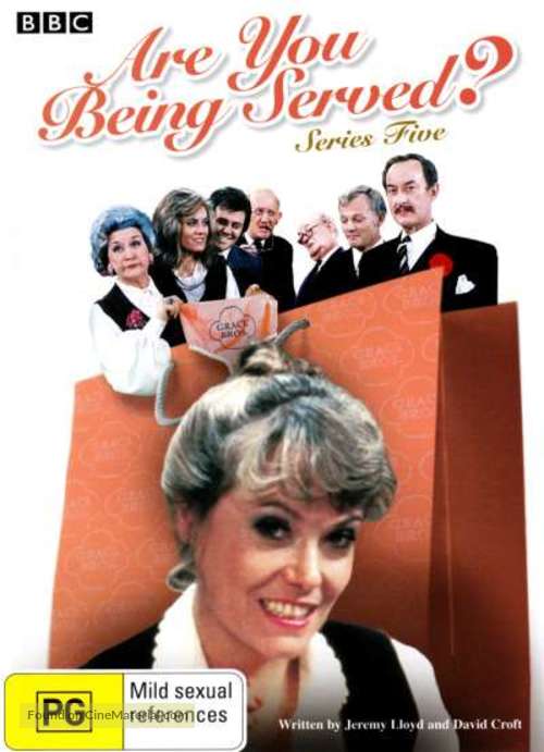 &quot;Are You Being Served?&quot; - Australian DVD movie cover