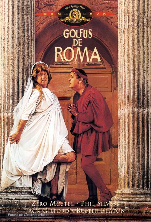 A Funny Thing Happened on the Way to the Forum - Spanish DVD movie cover