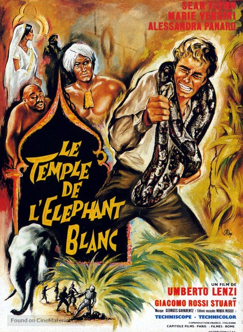 Sandok, il Maciste della giungla - French Movie Poster