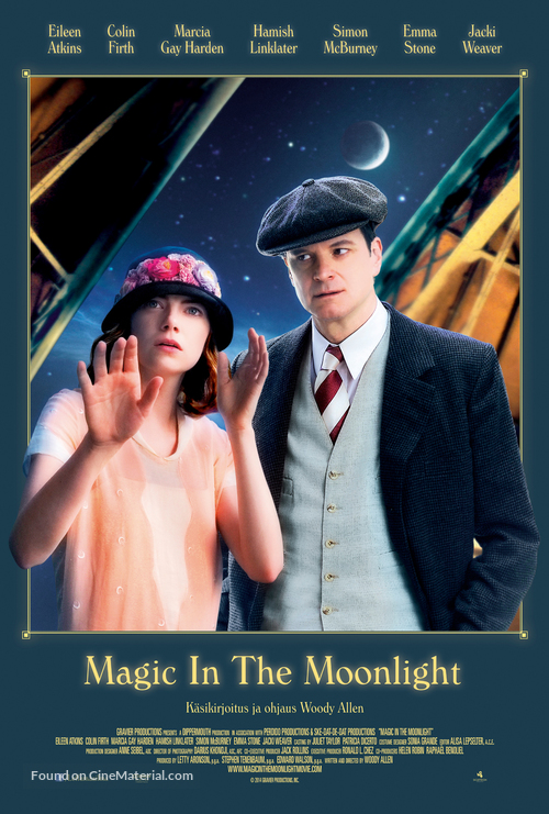 Magic in the Moonlight - Finnish Movie Poster