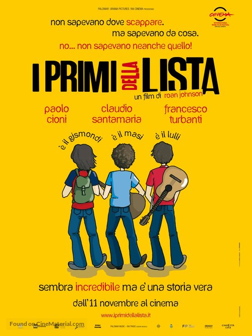 I primi della lista - Italian Movie Poster